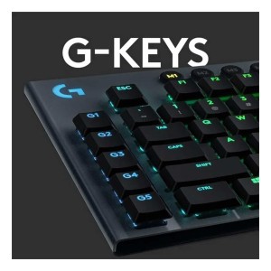 کیبورد گیمینگ با سیم لاجیتک مدل G815 GL Clicky